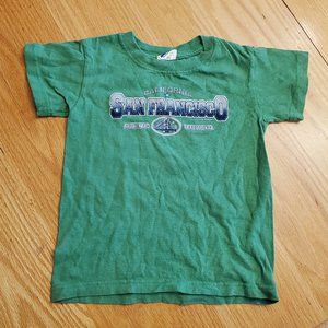 Anvil Green "San Francisco California" T-Shirt Size Youth XS